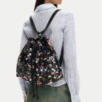 Desigual Rucksack 26SAKP36 Schwarz