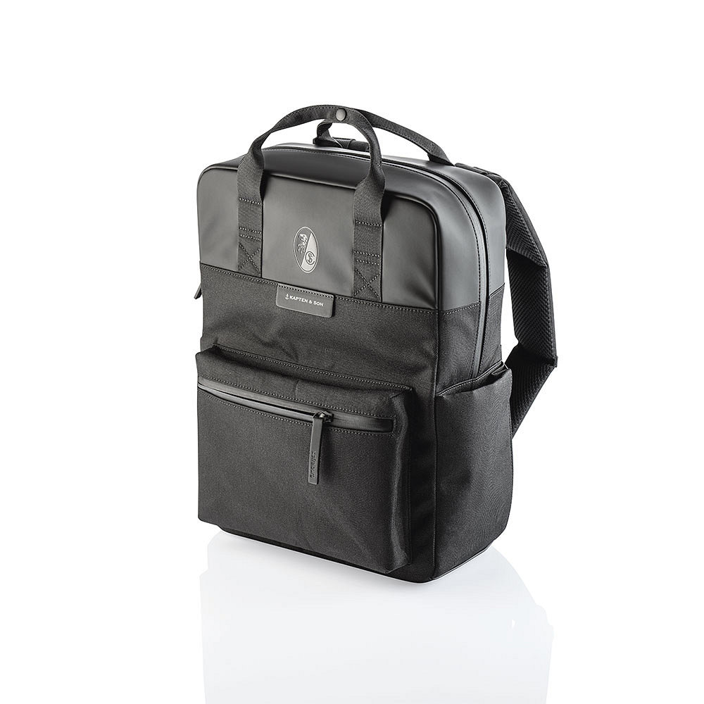 kapten-son-rucksack-437rjv-1.jpg SC Freiburg x Kapten & Son Rucksack Bergen Pro All Black – Bild 1
