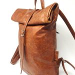 Rucksack Leder Lederrucksack braun