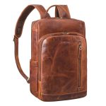 STILORD Notebook Rucksack "Johnson" Lederrucksack Herren Business