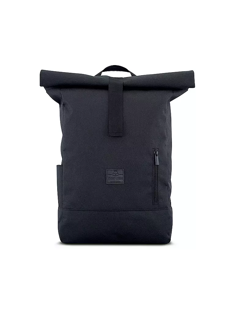 rolltop-rucksack-herren-095ksz.webp JOHNNY URBAN Rolltop Rucksack " Aaron " Schwarz – Bild 1