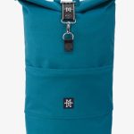 Roll Top Rucksack / Kurierrucksack (Petrol) türkis, blau, wasserdicht